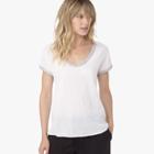 James Perse Collage Gauze Top