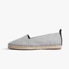James Perse Cabo Flannel Classic Espadrille - Womens