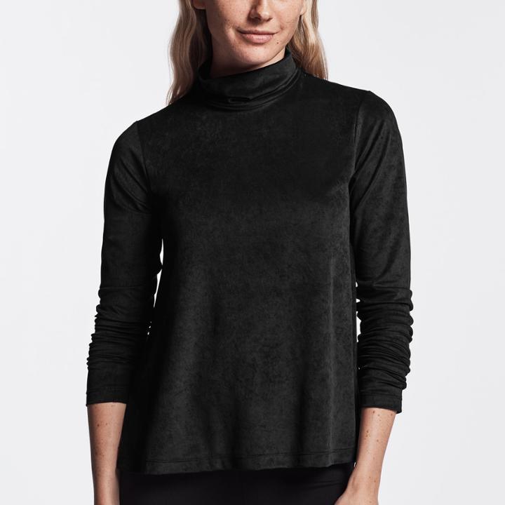 James Perse Velvet Turtleneck