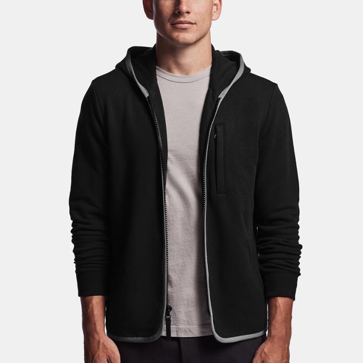 James Perse French Terry Zip Hoodie