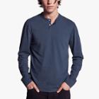 James Perse Brushed Stretch Jersey Henley