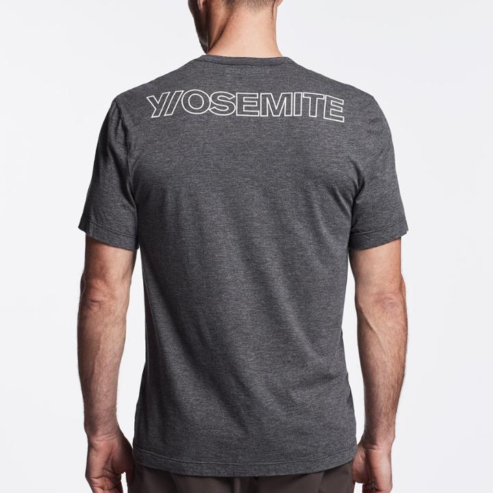 James Perse Y/osemite Melange Tech Jersey Tee
