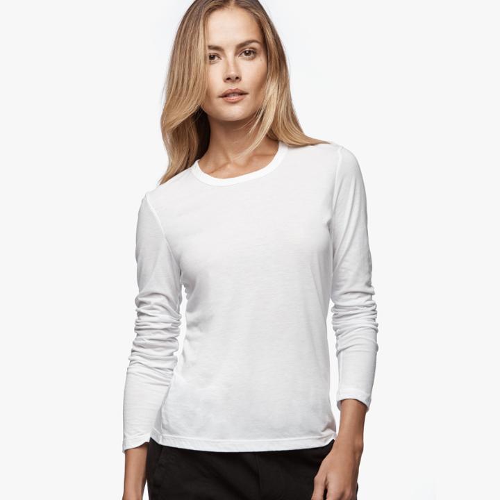 James Perse Cotton Linen Melange Tee