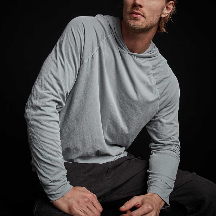 James Perse Double Layer Jersey Hoody