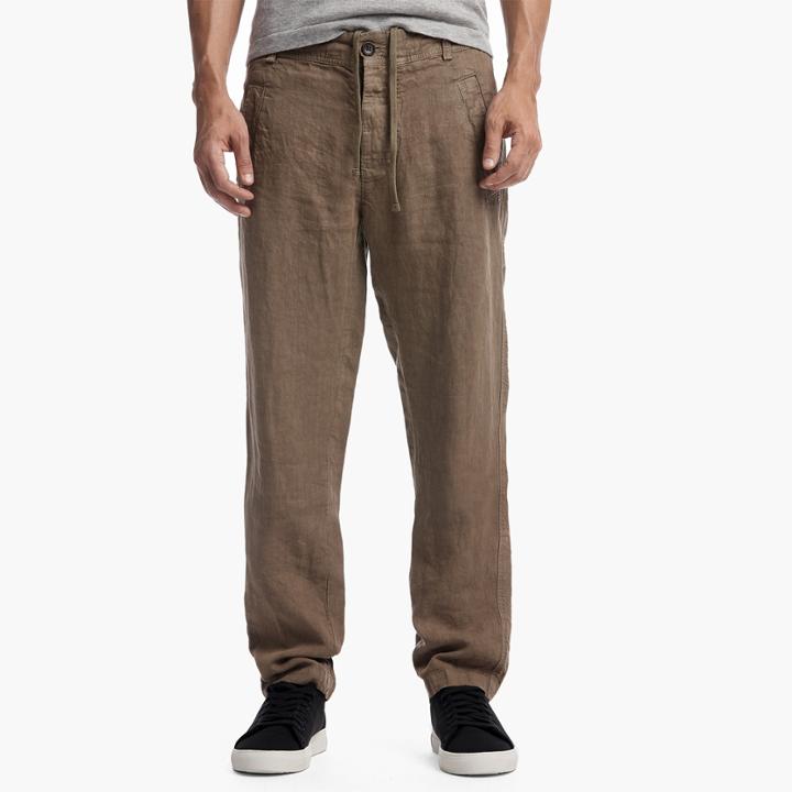 James Perse Slub Twill Linen Utility Pant