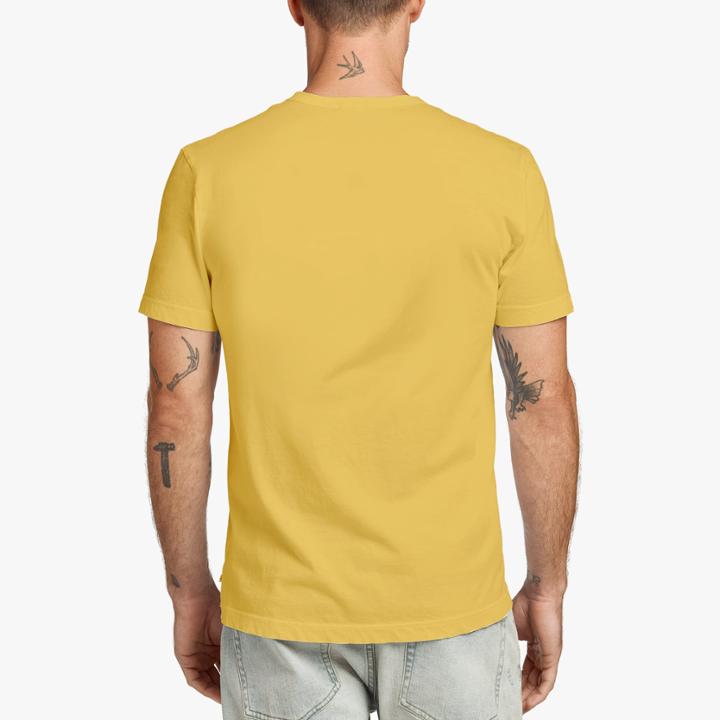 James Perse Short Sleeve Crew Tonal Palms