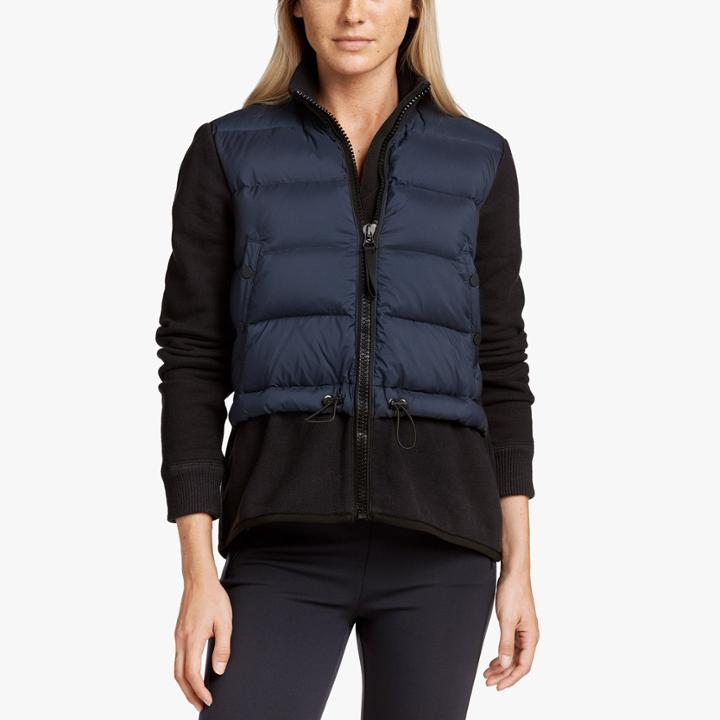 James Perse Mixed Media Jacket