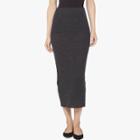 James Perse Cashmere Ribbed Skirt
