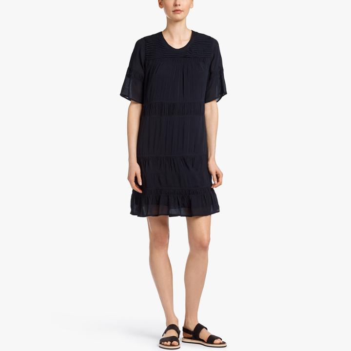James Perse Pleated Chiffon Sundress