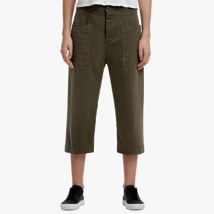James Perse Cropped Work Pant