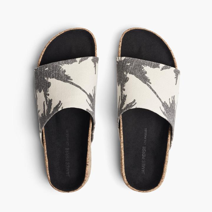 James Perse Women's Luna Single Band Palm Slide