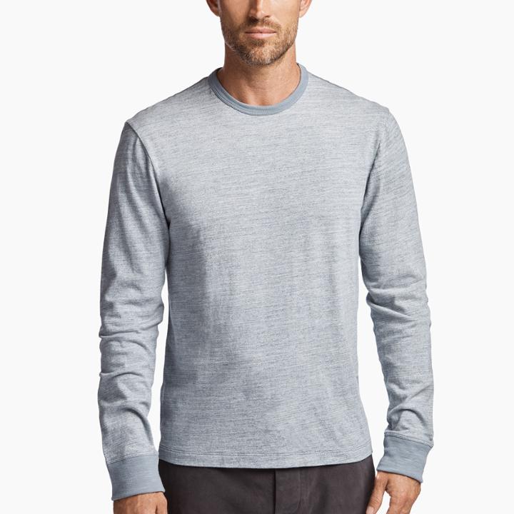 James Perse Melange Jersey Crew
