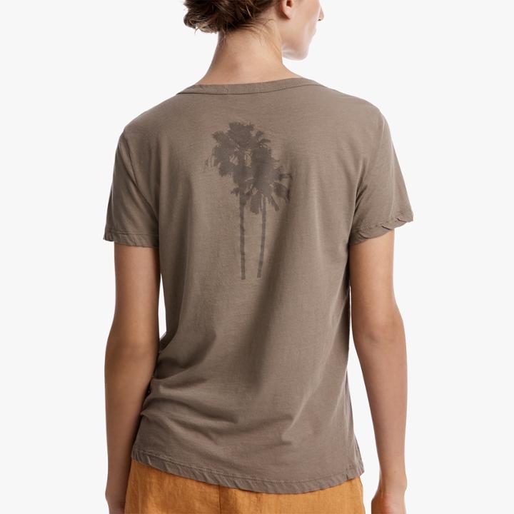 James Perse Clear Jersey Graphic Tee