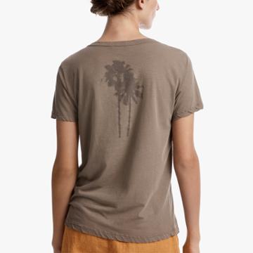 James Perse Clear Jersey Graphic Tee