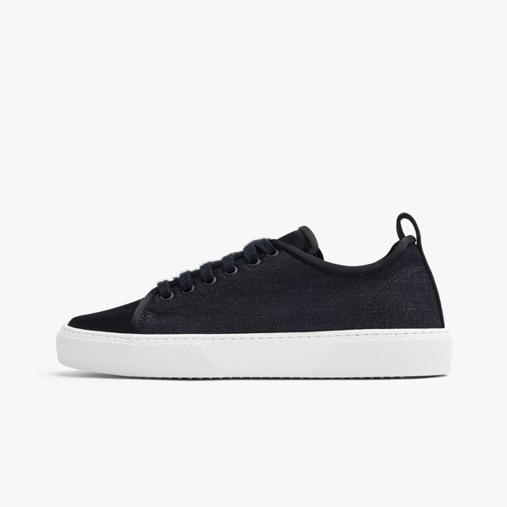 James Perse Carbon Indigo Denim Sneaker - Womens