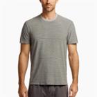 James Perse Micro Striped Jersey T-shirt