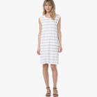 James Perse Linen Stripe Dress