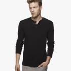 James Perse Brushed Jersey Henley