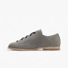 James Perse Bowler Brushed Suede Ribbon Shoe - Womens