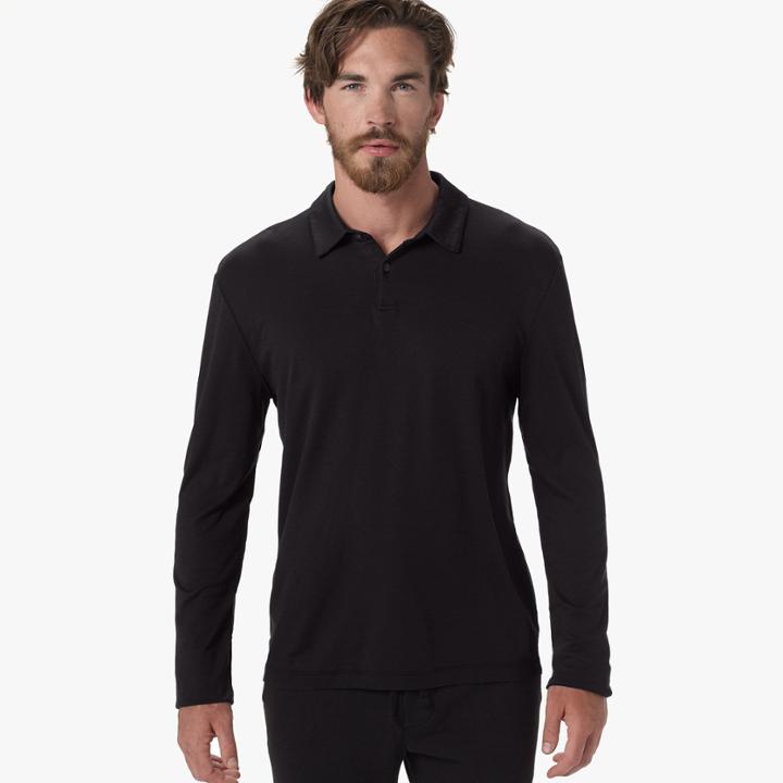 James Perse Clean Interlock Polo