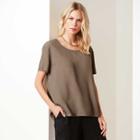 James Perse Matte Cupro Tee