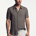 James Perse Linen Short Sleeve Shirt