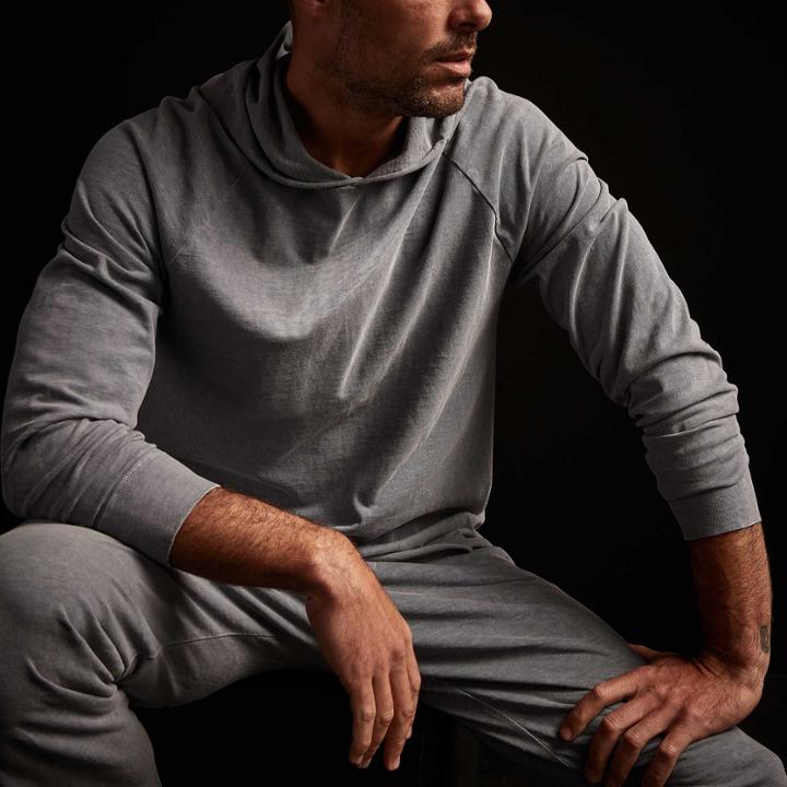 James Perse High Twist Jersey Pullover Hoody