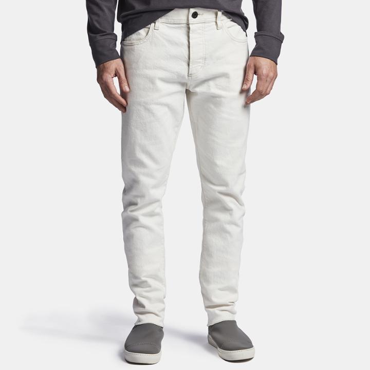 James Perse White Stretch Denim 5-pocket Pant