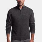 James Perse Wool Blend Half-zip Sweater