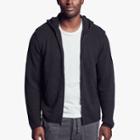James Perse Tonal Contrast Link Cashmere Hoodie