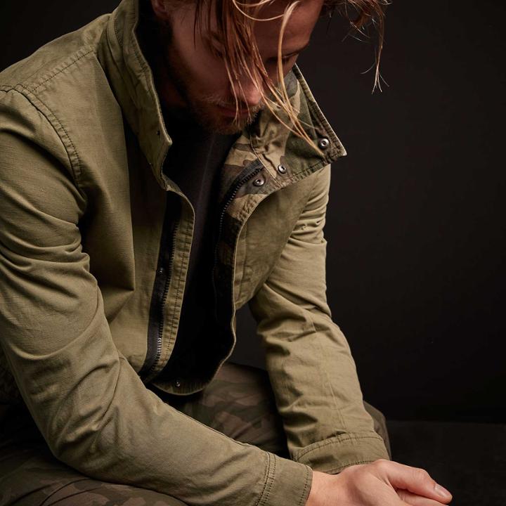 James Perse Military Ripstop Field Jacket