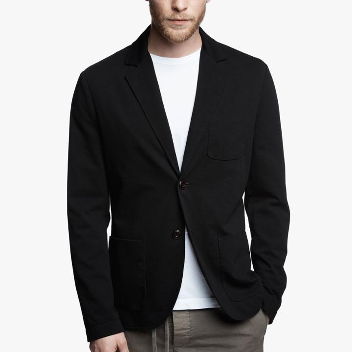James Perse Heavy Slub Jersey Blazer