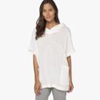 James Perse Knit Mesh Hooded Pullover