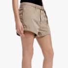James Perse Soft Twill Belted Short