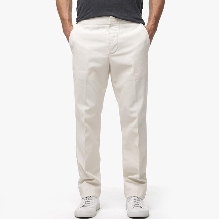 James Perse Chalk Twill Minimal Chino