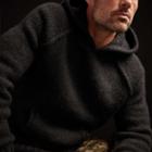 James Perse Wool Blend Pullover Hoody