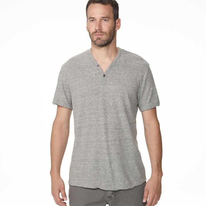 James Perse Revival Jersey V-neck Henley