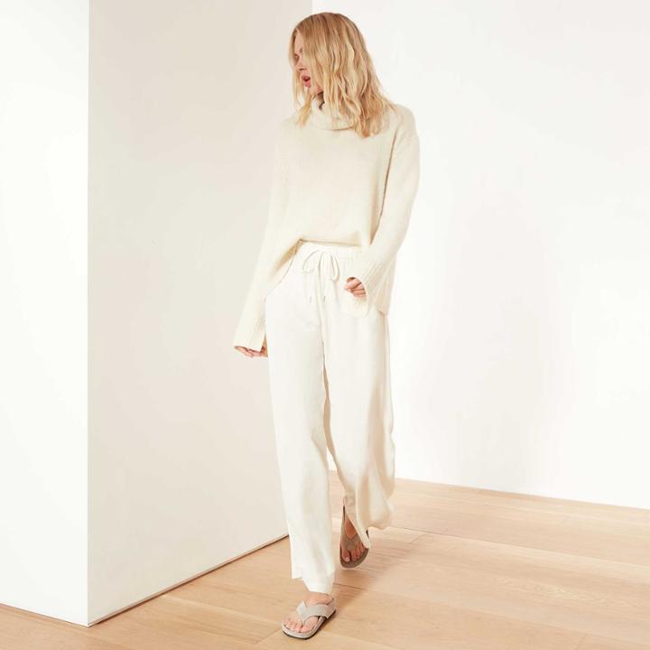 James Perse Micro Suede Pull On Pant