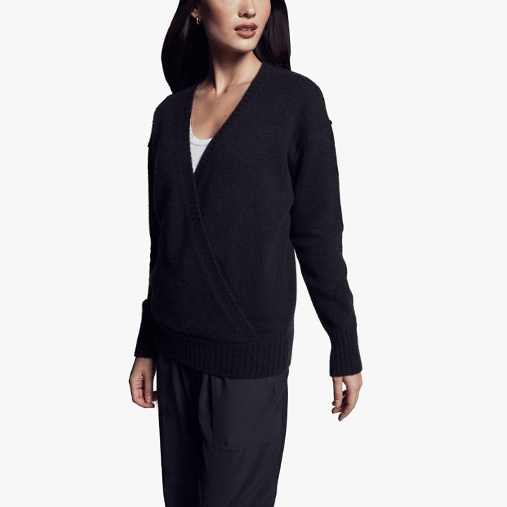 James Perse Crossover Cashmere Sweater