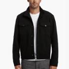 James Perse Knit Drill Button Front Jacket