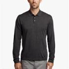 James Perse Cotton Polo Sweater