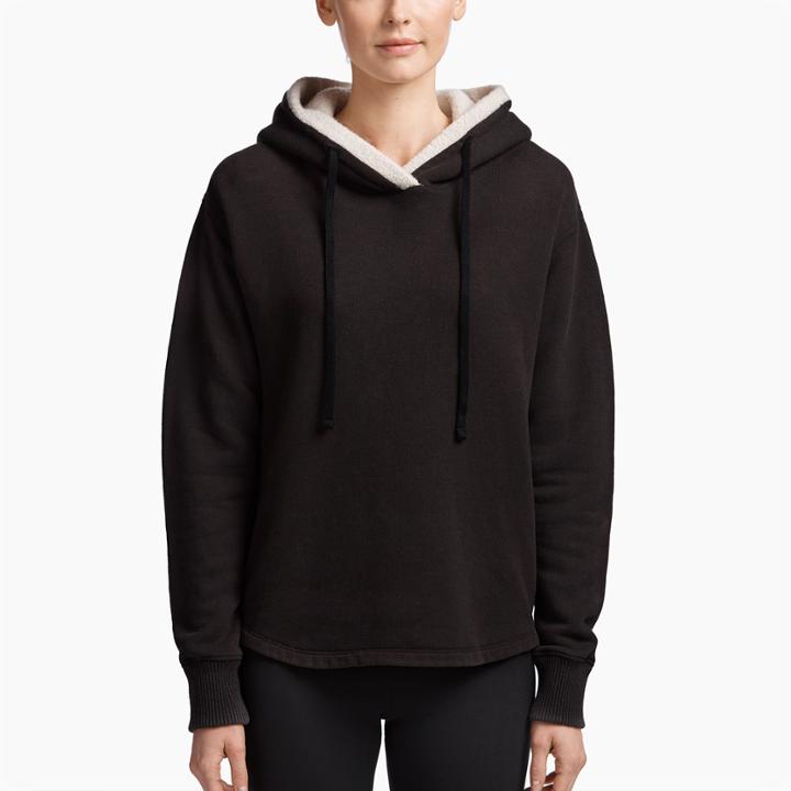James Perse Plush Terry Sherpa Hoodie