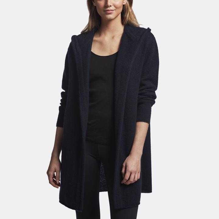 James Perse Lightweight Textured Cashmere Cardigan