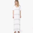 James Perse Striped Elevated Caftan