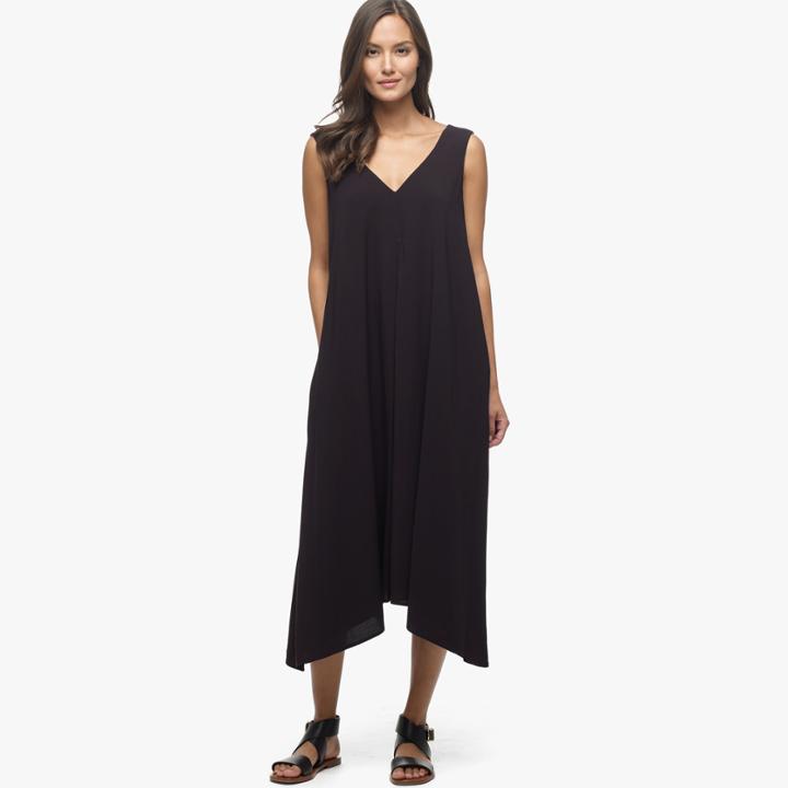 James Perse Double V Maxi Dress