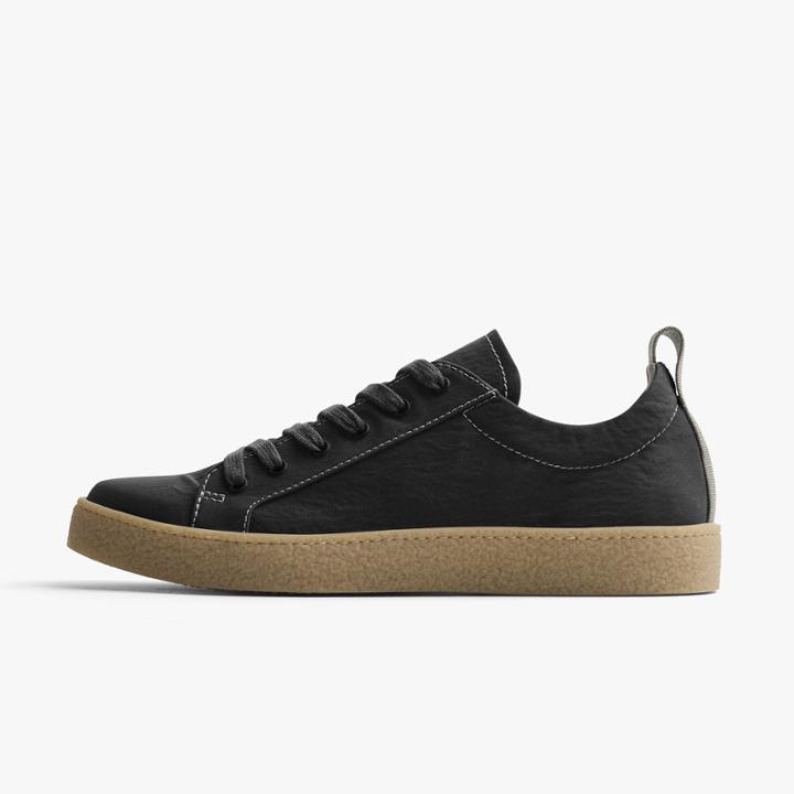 James Perse Carbon Matte Nylon Contrast Stitch Sneaker - Mens