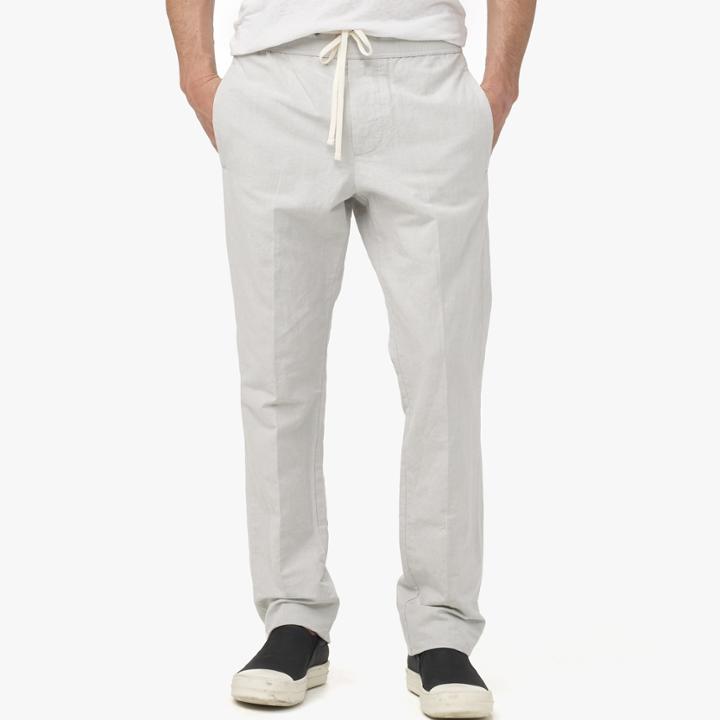 James Perse Cotton Linen Drawstring Pant