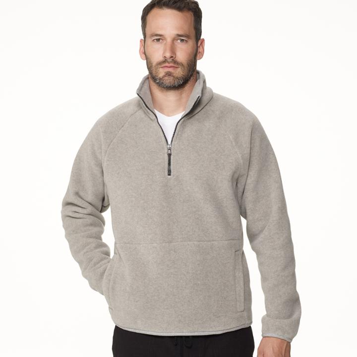 James Perse Yosemite Polar Fleece Half Zip Jacket