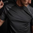 James Perse Two Tone Short Sleeve Raglan Crew