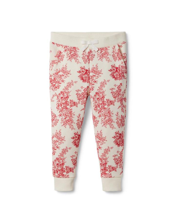 Floral Toile Jogger